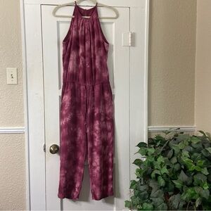 Anthropologie Cloth & Stone Yashi Tie Dye Jumpsuit/Romper